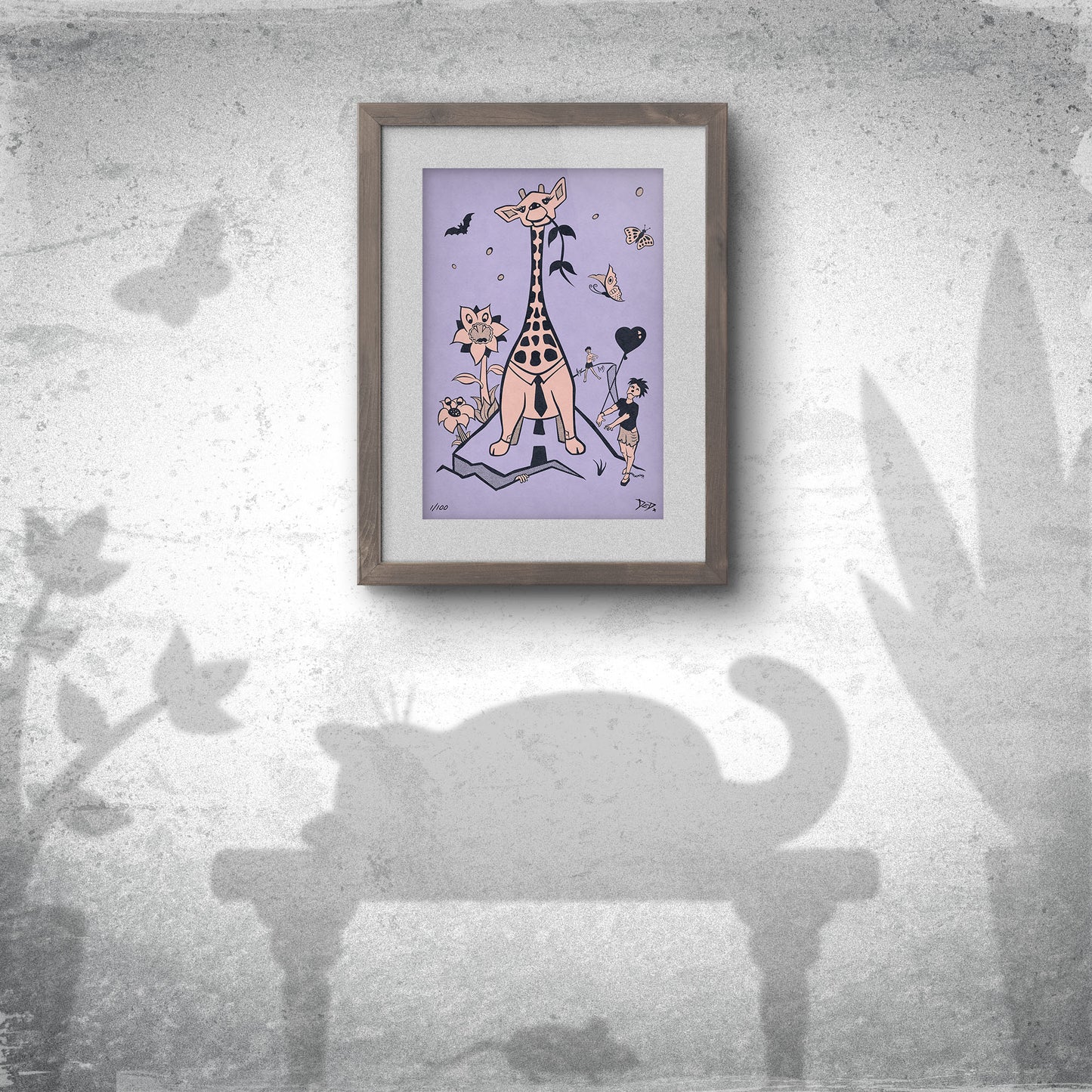 Brainz? - Limited Edition Print - Lavender